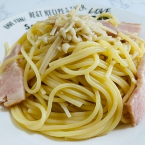 ふわっとにんにく香る　電子レンジで和風パスタ